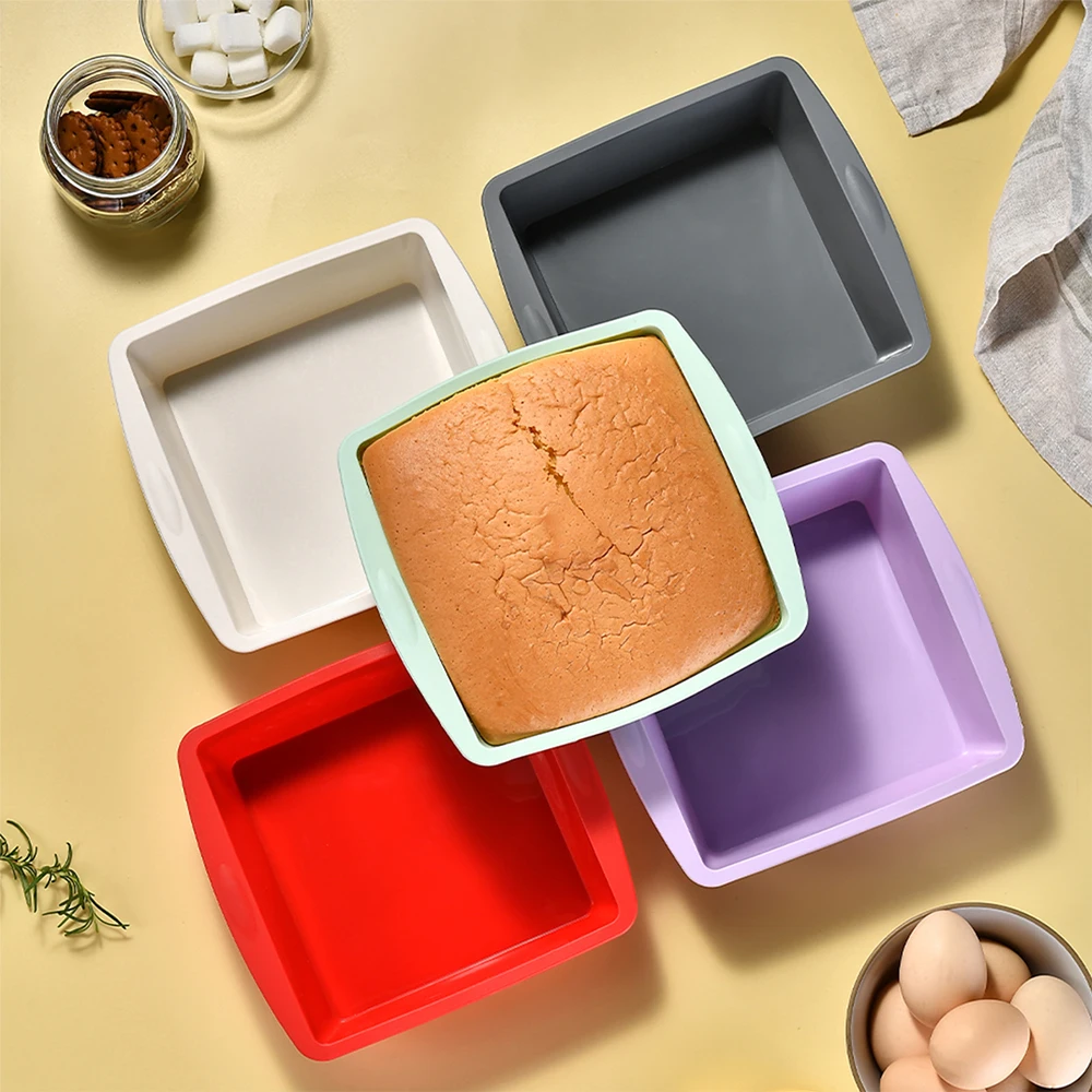 Kitchen Gadgets Worth Buying - 1/4 Stuks Siliconen Vierkante Cakevorm Easy