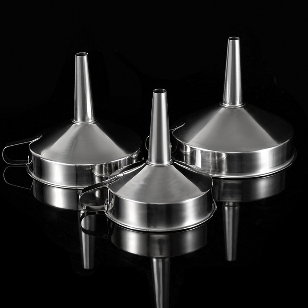 Kitchen Gadgets Worth Buying - 1Pc Roestvrijstalen Kookolietrechter Brede Mond Keukenaccessoires