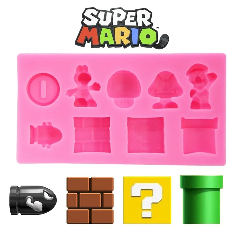 Kitchen Gadgets Worth Buying - 3D Super Mario Bros Cakevorm Cartoon