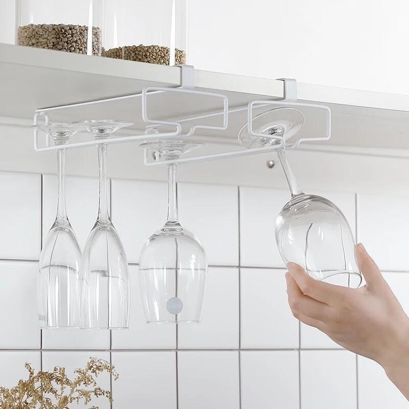 Kitchen Gadgets Rack - Geen boren metalen wijnglashouder - glaswerkrek
