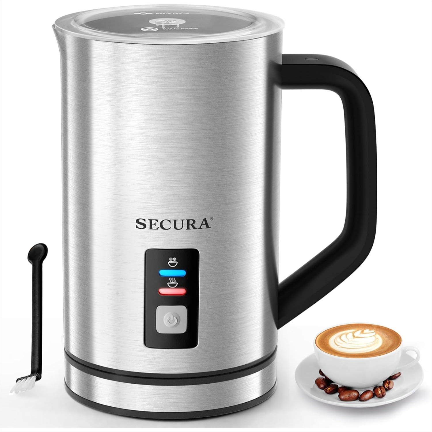 Elektrische Melkopschuimer RVS - Milk Frother recensie en prijs