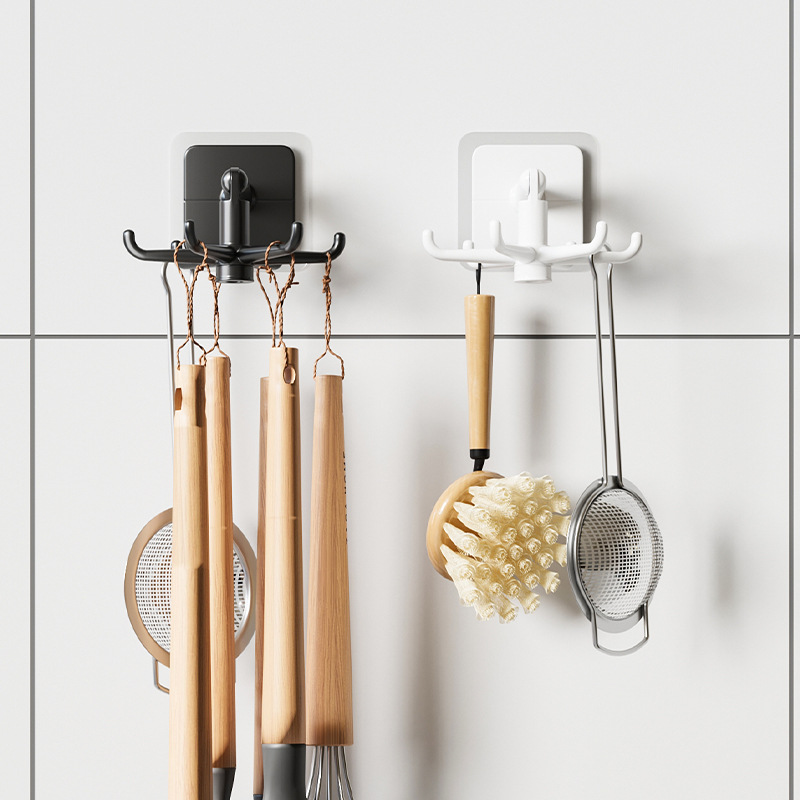 1/2PCS Keukenhaak Roterend Opb - Kitchen Gadgets Rack recensie en prijs