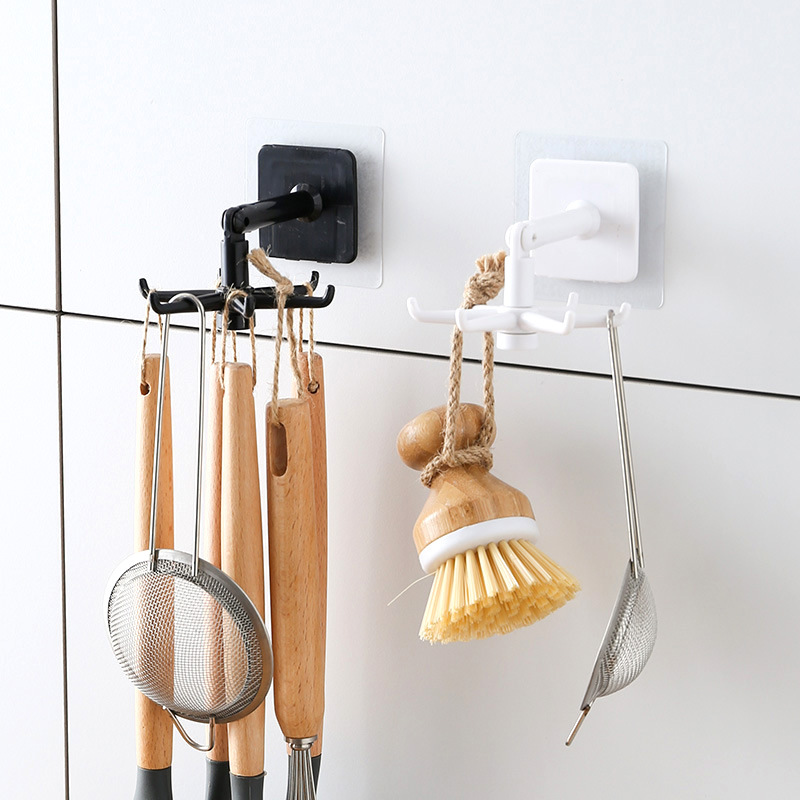 1/2PCS Keukenhaak Roterend Opb - Kitchen Gadgets Rack recensie en prijs