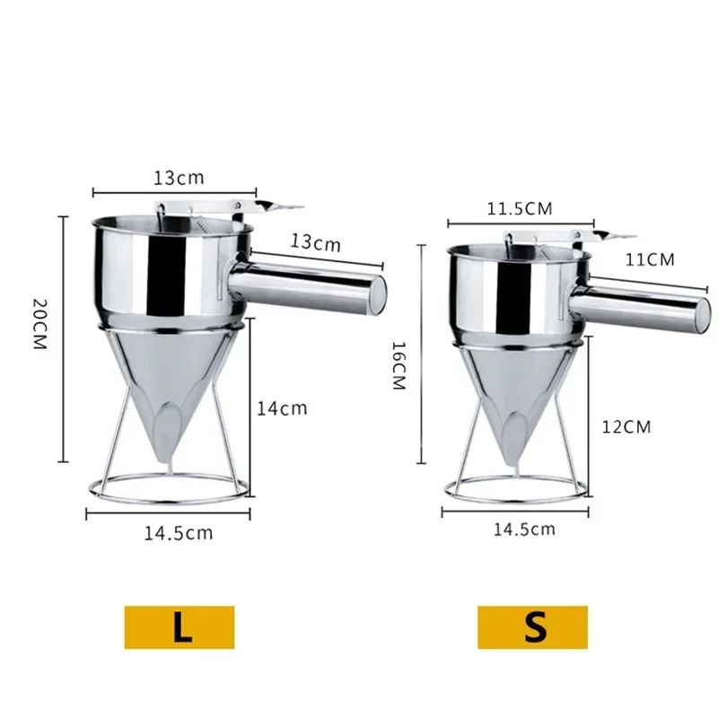 600/1200ML RVS vloeistof trech - Kitchen Gadgets Worth Buying recensie en prijs