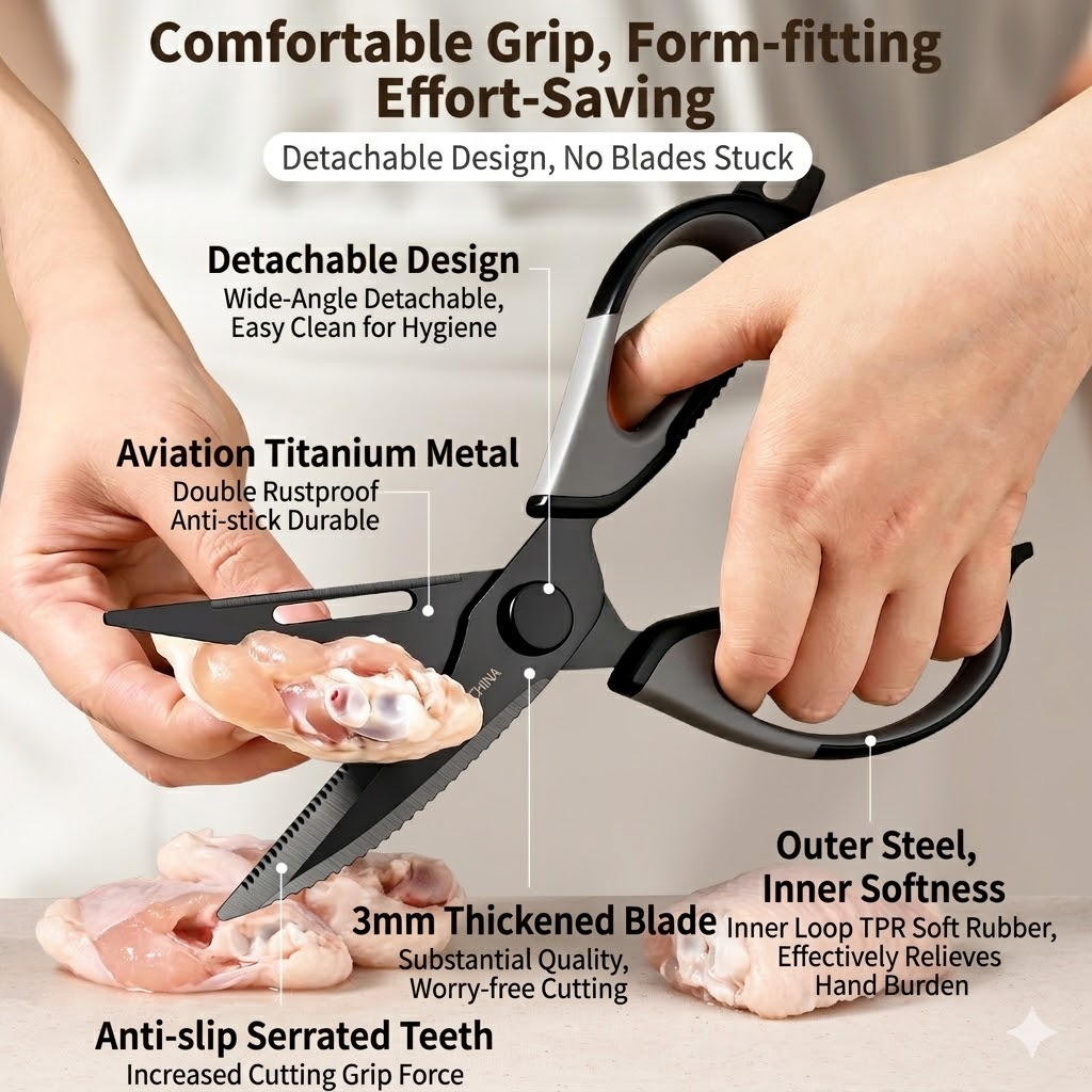 Keukenschaar Titanium Kippengo - Kitchen Gadgets Worth Buying recensie en prijs