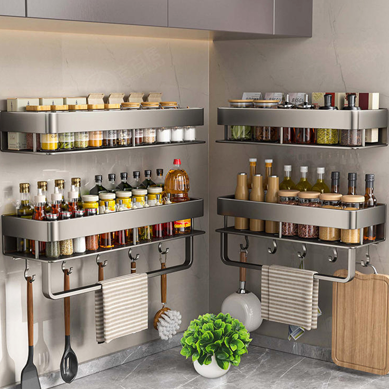 Aluminium keukenrek Keukenplan - Kitchen Gadgets Rack recensie en prijs