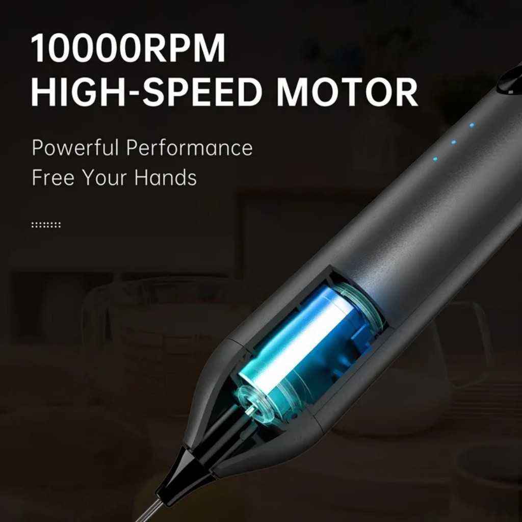 Draadloze elektrische mini-mel - Milk Frother recensie en prijs