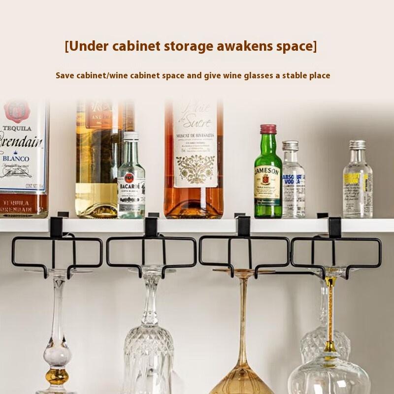 Geen boren metalen wijnglashou - Kitchen Gadgets Rack recensie en prijs