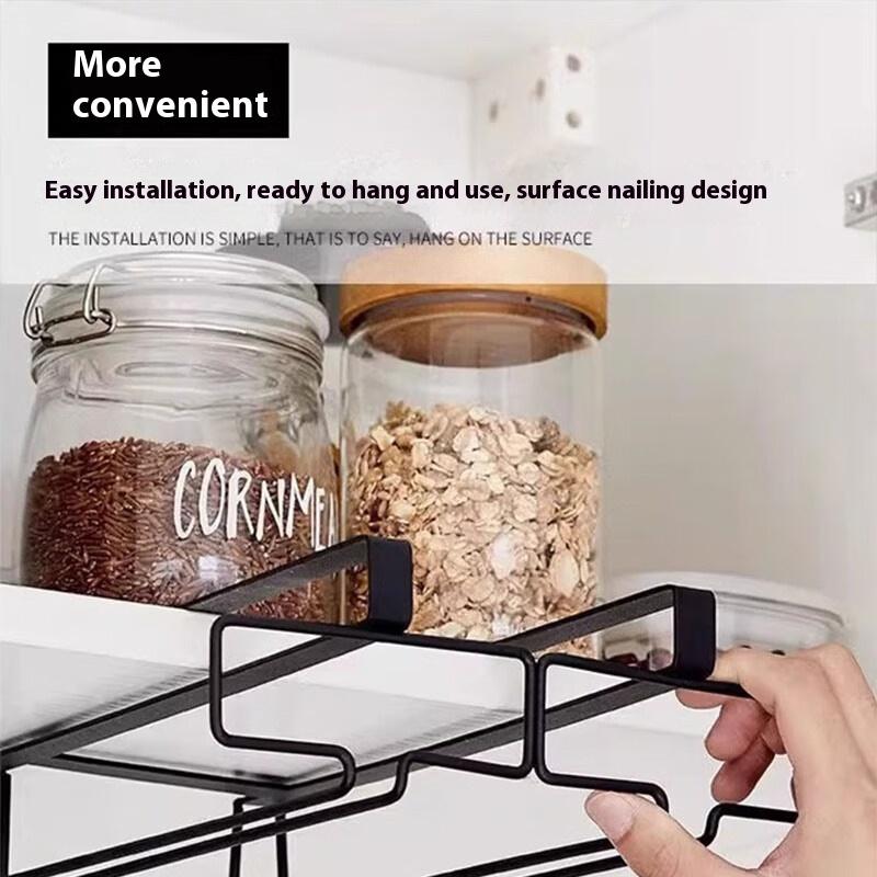 Geen boren metalen wijnglashou - Kitchen Gadgets Rack recensie en prijs